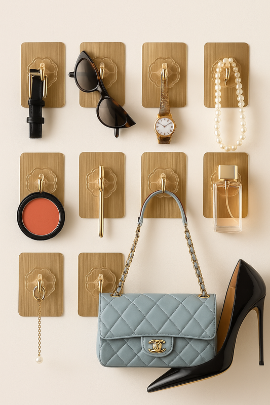 🧲 Premium Wall Hooks – Heavy-Duty Adhesive Hooks (Pack of 10)