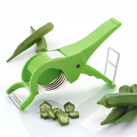 🥕 2-in-1 Vegetable Cutter & Peeler – Smart Kitchen Tool for Effortless Prep