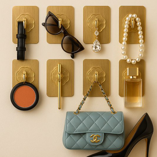 🧲 Premium Wall Hooks – Heavy-Duty Adhesive Hooks (Pack of 10)